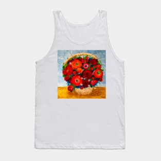 Flowers in a basket Tank Top